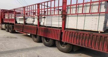 自贡 白麻荔枝面外墙干挂，工厂装车日常