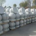 自贡 白麻花岗岩石材圆球，石球，挡车球，隔离球，景观石球，风水球等
