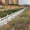 自贡 白麻河道栏杆效果展示图