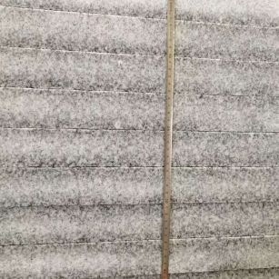 自贡 芝麻白火烧成品厚薄均匀，B料价格接近A料质量