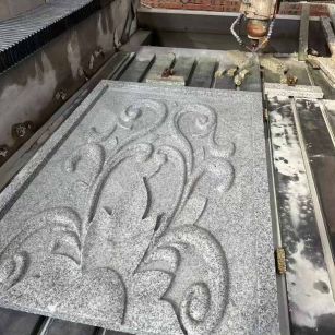 自贡 白麻别墅干挂雕花板