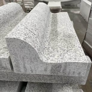 自贡 白麻花岗岩S型路沿石，路侧石，马路牙子等