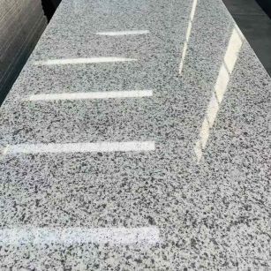 自贡 白麻花岗岩光面毛板