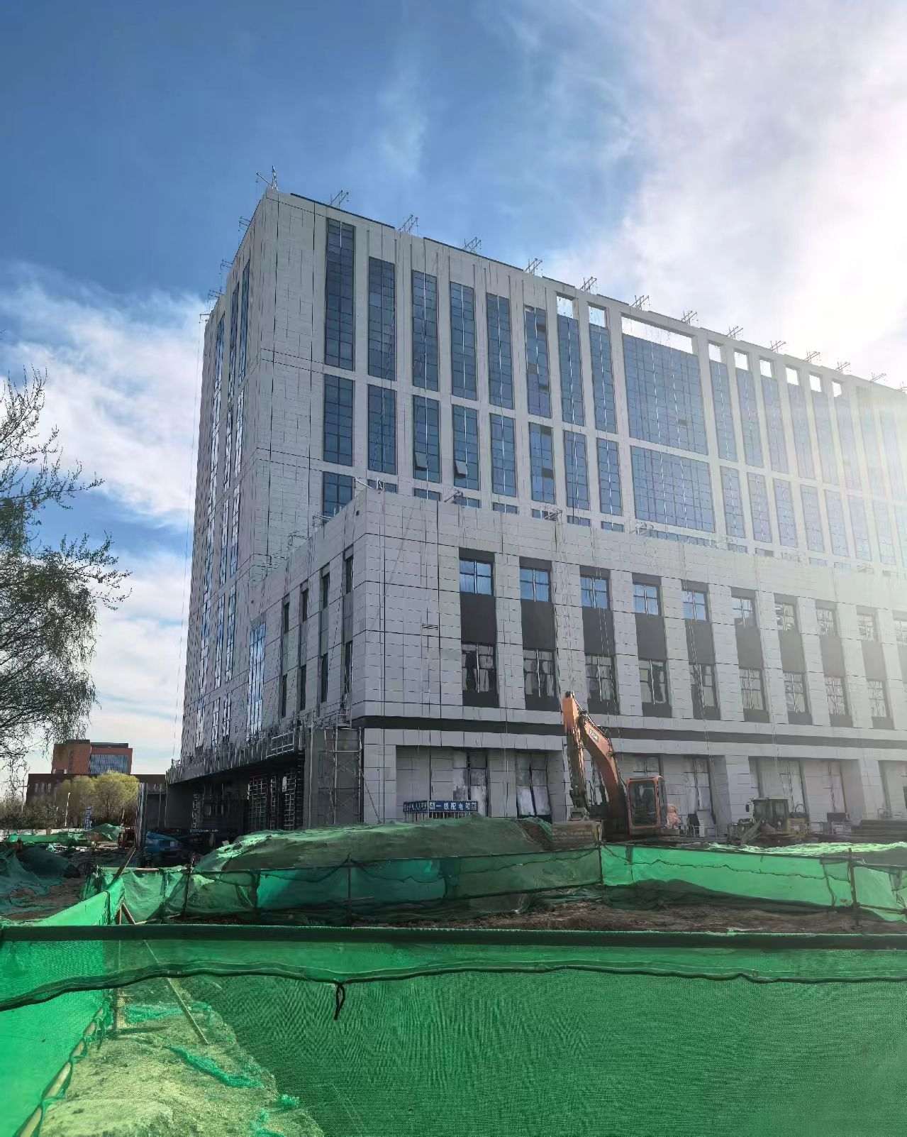 自贡 白麻花岗岩石材外墙干挂