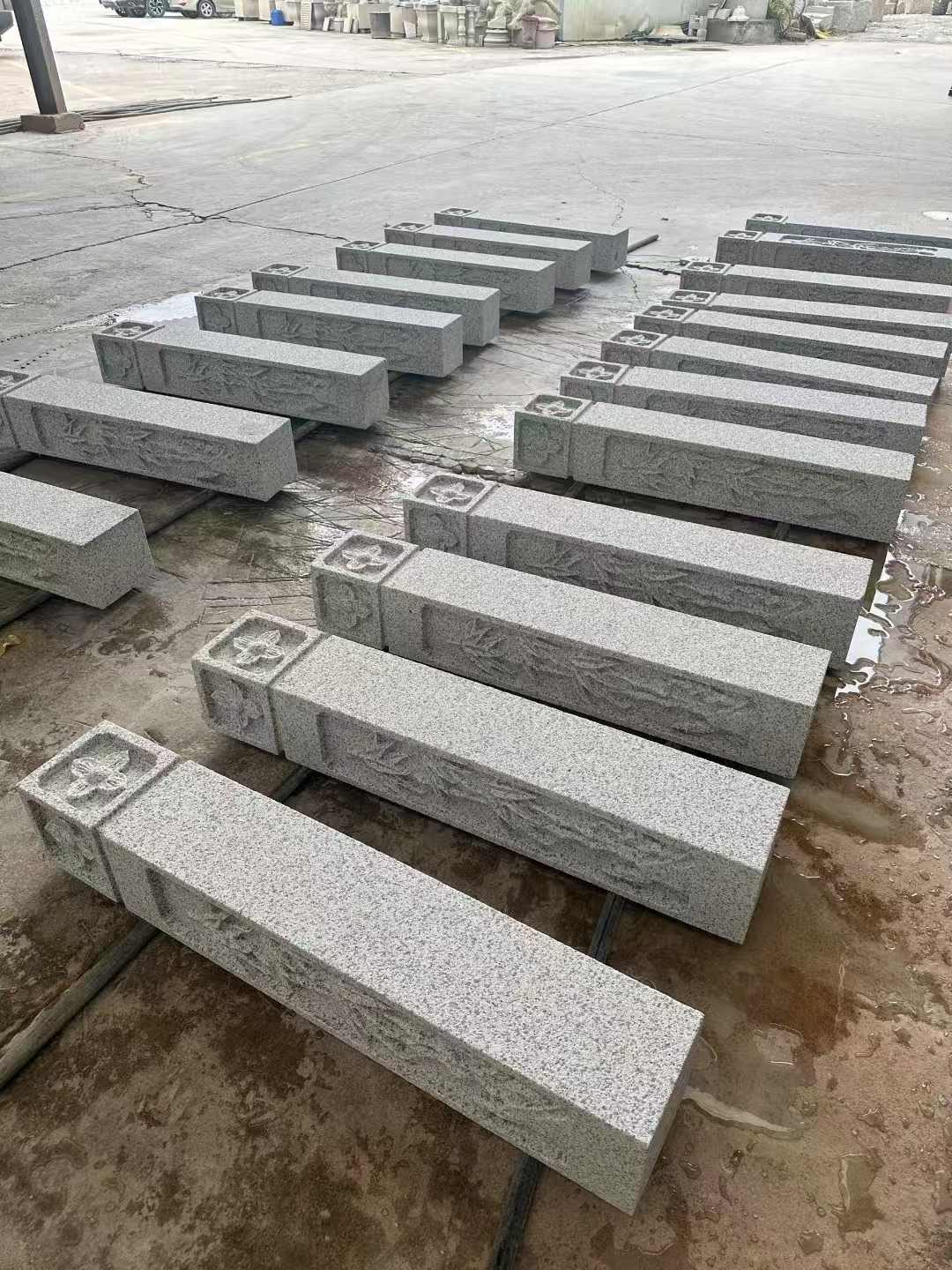 自贡 白麻方柱雕花防水